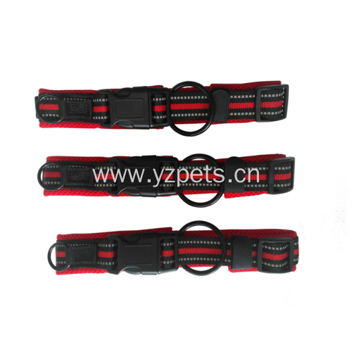 Custom outdoor dog collars and leashes set